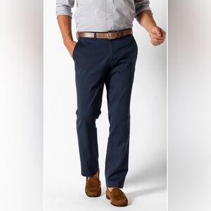 DUCK HEAD MENS O’BRYAN NAVY CHINO PANTS 36x32 NWT